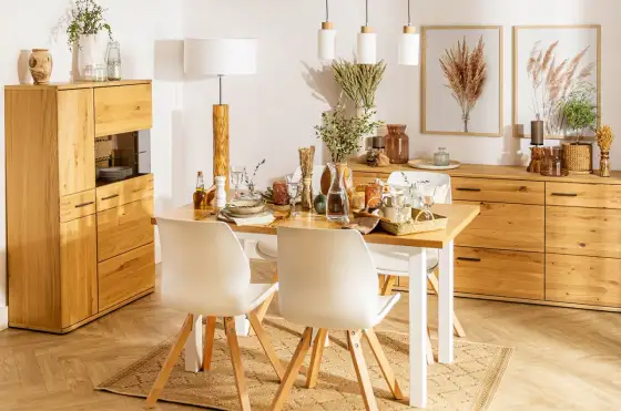 Jadalnia w stylu boho - jak urządzić ją z charakterem?